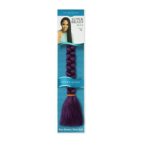 Impression Super Braid Bulk Plaits Braids Hair Extension 86" Long - All Colors